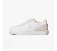 Calvin Klein CLASSIC CANVAS Mens Trainers Bright White/Eggshell - UK 10