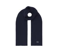 Calvin Klein Classic Cotton Rib Scarf K50K509693BA7 - Unisex - Cotton Blue 30x180