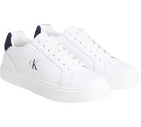 Calvin Klein Classic Cupsole Lace, 02Y, 40 EU 02Y - Bright White Navy 40, 02y Bright White Navy, 9 UK