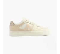 Calvin Klein CLASSIC CUPSOLE Womens Trainers Bright White/Travertine/W Pink - UK 6