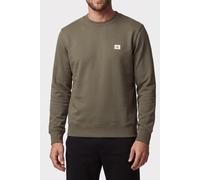Calvin Klein Classic Long Sleeve 350gsm Terry Woven Label Dusty Olive size XL | Sweaters Outlet | Men | Green XL