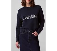 Calvin Klein Cotton Graphic Pullover Dark Sapphire size XL | Sweaters Outlet | Women | Blue XL