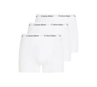 Calvin Klein Cotton Stretch 3-Pack Boxer Trunks, White - X-Large