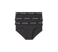 Calvin Klein Cotton Stretch Multipack Hip Brief - black - Large