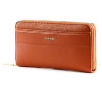 Calvin Klein Daily Dressed ZA Wallet LG, Brown, One Size