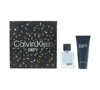Calvin Klein Defy 2 Piece Gift Set: Eau De Toilette 50ml - Shower Gel 100ml
