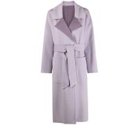 Calvin Klein Df wool reversible wrap-coat - Purple 8
