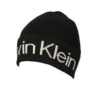 Calvin Klein Eco Knit Beanie CK Black