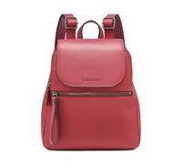 Calvin Klein Elaine Bubble Lamb Novelty Key Item Flap Backpack, Cranberry, One Size, Reyna Novelty Key Item Flap Backpack