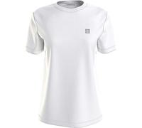 Calvin Klein Embroidered Logo Badge Short Sleeve T-Shirt White