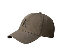 Calvin Klein Embroidered Monogram Logo Twill Cap - Dusty Olive