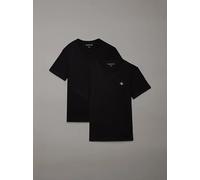Calvin Klein Essentials 2-Pack T-Shirts - 100% Regenerative Cotton, Black