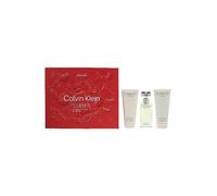 Calvin Klein Eternity For Women 3 Piece Set - Eau De Parfum 50ml, Body Lotion 100ml & Shower Gel 100ml Violet