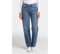 Calvin Klein Eu Barrel Jeans Indigo Park size W31 | Straight Pants Outlet | Women | Blue W31