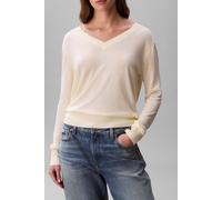 Calvin Klein Fine Gauge Viscose Sweater Pear Sorbet size L | Sweaters Outlet | Women | Green L