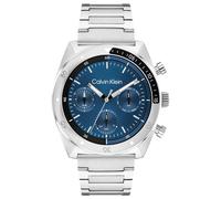 Calvin Klein Analogue Multifunction Quartz Watch for Men CK Flex Collection with Silver Stainless Steel Bracelet - 25200464