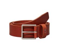 Calvin Klein Formal Belt Leather Belt Leather K50K510083GB8-110 cm - Man - Genuine Leather Brown 35mm Wide