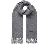Calvin Klein Fringes Two Tone Scarf K60K611111BAX - Woman - Wool Grey 204 x 34