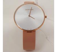 Calvin Klein Full Moon Women's Tan Leather Watch K8Y236Z6