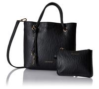 Calvin Klein Gabrianna Bubble Lamb Mini Tote Crossbody Black/Gold