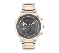 Calvin Klein Analogue Multifunction Quartz Watch for Men Gauge Collection with Two-Tone Stainless Steel Bracelet - 25200064
