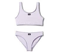 Calvin Klein Girls Bralette Bikini Set, Purple, Size Age: 10-12 Years Purple
