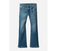 Calvin Klein Girls Mr Flare Essential Jeans in Blue - Blue - 6 Yrs