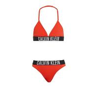 Calvin Klein Girls’ Triangle Bikini Set with Logo