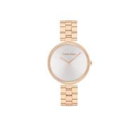 Calvin Klein Gleam Collection Analog Watch for Women with Leather Strap