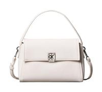Calvin Klein Hardware Shoulder Bag 24 cm white