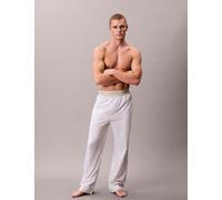 Calvin Klein Heritage Cotton Poplin Pyjama Bottoms White Mix