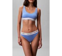 Calvin Klein High Leg Tanga Blue Descent size S | Underwear Outlet | Women | Blue S