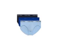 Calvin Klein Hip Brief 3-pack Shoreline/royalty/blue Bell size XS | Underwear Outlet | Men XS