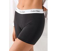 Calvin Klein Icon Cotton Modal Boxer Briefs, Black, Size L, Women Black
