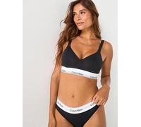 Calvin Klein Lv00qf8500 Bralette Bra Black L Woman