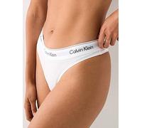 Icon Cotton Modal Thong White