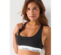 Calvin Klein Lv00qf8493 Unlined Bralette Bra Black XS Woman