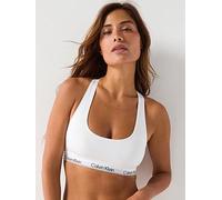 Calvin Klein Modern Cotton Logo Bralette 8 (XS) White
