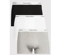 Calvin Klein ICON Cotton Stretch 3 Pack Contour Trunks, Assorted, Size M, Men Assorted