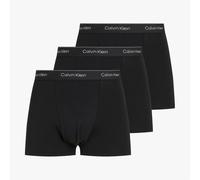 Calvin Klein ICON Cotton Stretch 3 Pack Dart Trunks Black - X-Large