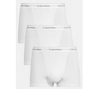 Calvin Klein 3 Pack Relaxed Icon Trunks Cotton Stretch White Large BNIP RRP £44