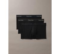 Calvin Klein Lv00nb4389 Trunk Low Rise Boxers 3 Units Black XL Men