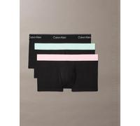 Calvin Klein Lv00nb4389 Trunk Low Rise Boxers 3 Units Black XL Men