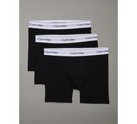 Calvin Klein Icon Cotton Stretch Boxers Black/White Pack of 3 - 4XL