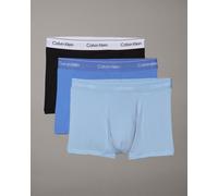 Calvin Klein Icon Cotton Stretch Boxers Blue White (3 units) - M