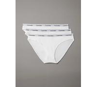 Calvin Klein Underwear 000qd5207e Panties 3 Units Clear L Woman