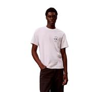 Calvin Klein Jeans 20s April Graphic Seasonal Short Sleeve T-shirt White S Men