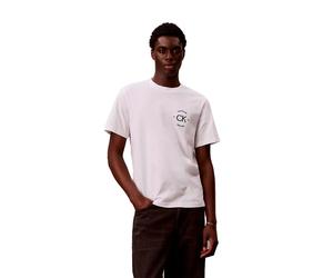 Calvin Klein Jeans 20s April Graphic Seasonal Short Sleeve T-shirt White S Men