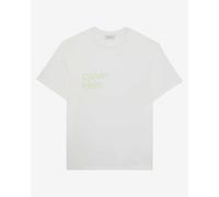 Calvin Klein Jeans 20s Circle Graphic Short Sleeve T-Shirt White Green - L