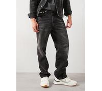 Calvin Klein Jeans 90S Straight Fit Jeans, Black, Size 30, Inside Leg Regular, Men Black